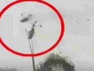 İki askeri helikopter bir birine girdi geçit töreni sırasında