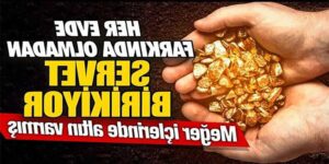 Evlerde bunlardan olabilir
