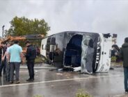 Çanakkale’de yaşanan otobüs kazası