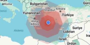 Şiddetli Deprem Meydana Geldi.